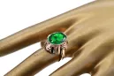 Vintage craft Ring Emerald Original Vintage 14K Rose Gold vrc043r